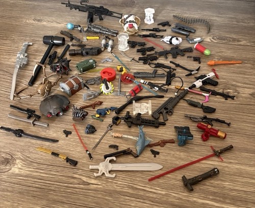 Action figure weapons - action,