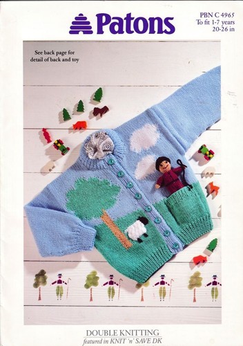 Patons knitting pattern 4965 - patons,