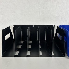 Rotadex 5-Section Lever Arch Filing Rack Blue or black. 4 Available