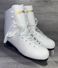 Nevica White Figure Ice Skates