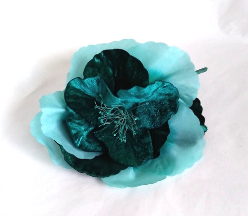 Velvet flower for millinery
