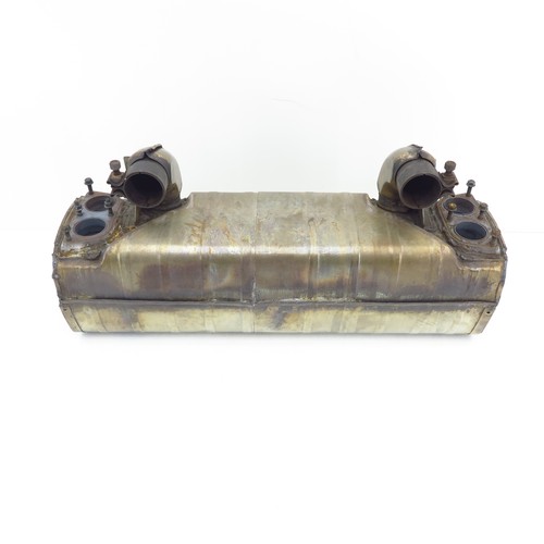 Rear exhaust silencer - exhaust,