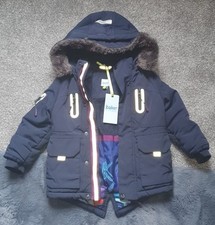 Ted Baker Boys Baby Coat Blue