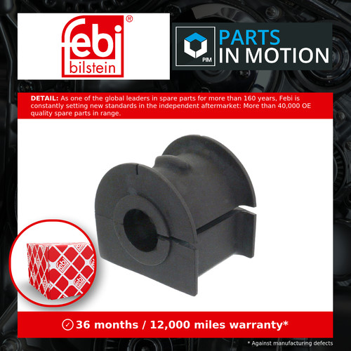 Anti roll bar bushes - bar,