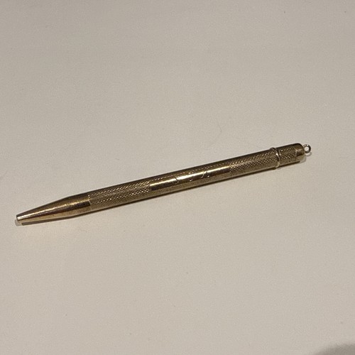 Gold retractable pencil - 9,
