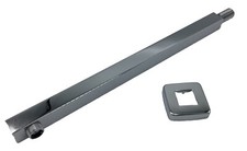 Mode Square wall shower arm 400mm Chrome F&F  REF4391