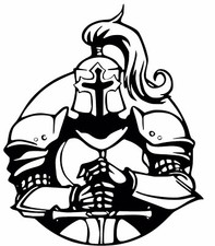 Knight vinyl Decal / Sticker