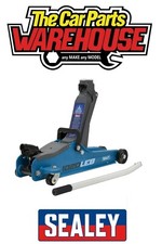 Sealey 1020LEB 2 Tonne Low Entry Short Chassis Blue Trolley Jack