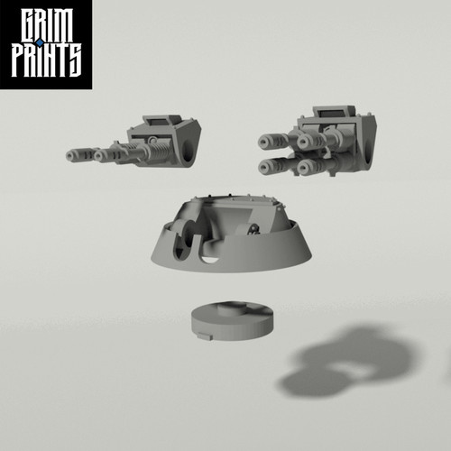 Grim anti aircraft - grim, turret