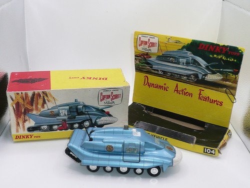 Dinky 104 captain scarlet - captain,