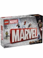 LEGO Marvel Logo Figurine