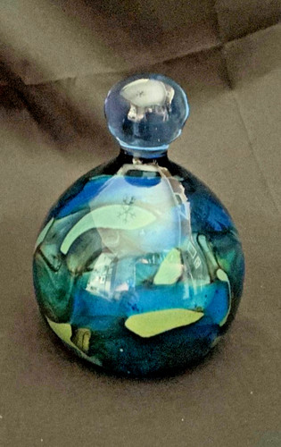 Mdina glass dump paperweight - mdina,