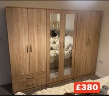 Brand New Oak Colour 6 Doors