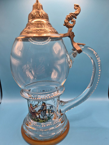 Vintage german stein litre - vintage,
