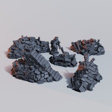 Ruined City | Brick Rubble