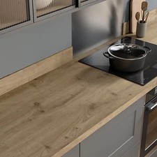 GoodHome Kala 38mm Oak Effect