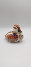Royal Crown Derby Duck lovely item with gold stopper no box 