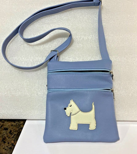 Light blue cross - blue,