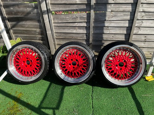 Bbs style inch red - 18,