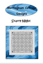 Blackwork Embroidery Kit   -  Starry Night