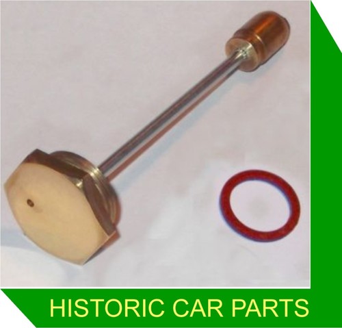 Hex brass piston - brass, &