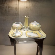 Hand Painted Dresser Set 7 Pcs