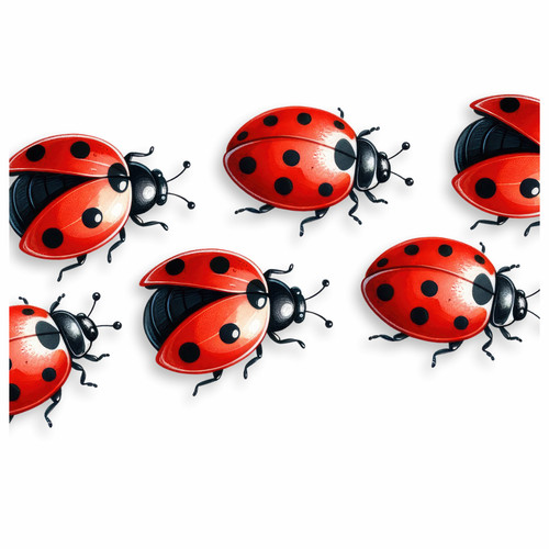 Ladybird butterfly vinyl - ladybird,