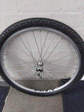 Rigida 26 Inch MTB Front Wheel, Miche 36Hole Hub & Schwalbe Blackjack 2.0 Tyre.