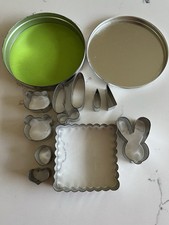 Cookie / Clay Cutters In Tin