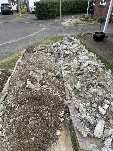 Hardcore rubble aggregate - /,