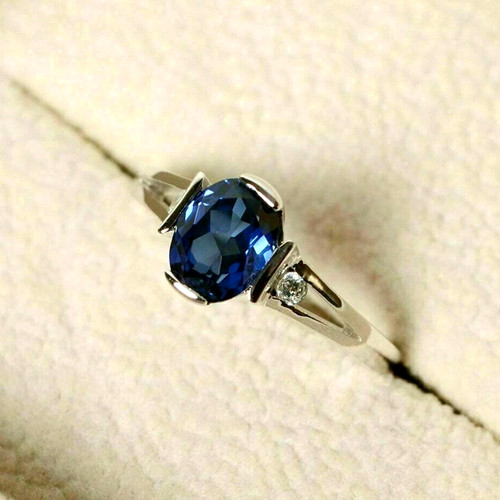 2ct oval cut blue - cut, sapphire