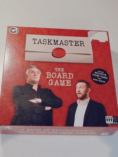 Taskmaster board game ginger - taskmaster,