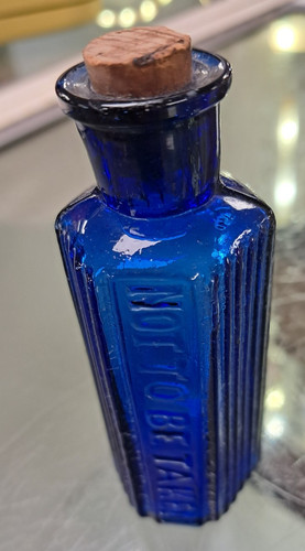 Antique victorian cobalt blue - antique,