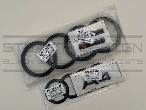 Fits audi line b8 black - fits,