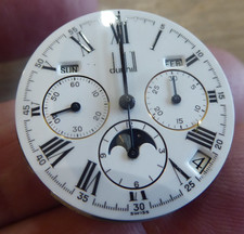 VINTAGE DUNHILL 31 JEWELS  GENTS CHRONOGRAPH WRIST WATCH MOVEMENT