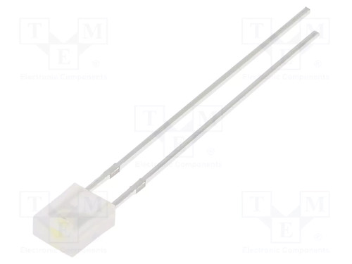 20ma led 2x4x5mm - 20ma, rectangular