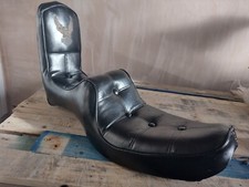 Harley Davidson chopper motorbike King and queen seat 1980's rare collectable
