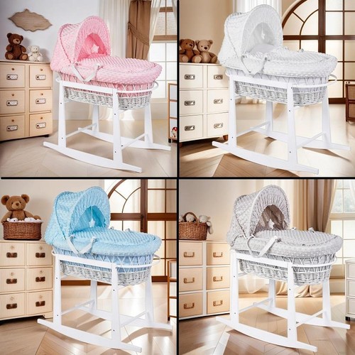 Luxury moses basket padded - luxury,