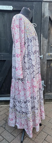 Zara floral boho tiered - zara, cotton