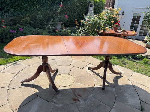 Vintage mahogany extending - mahogany,