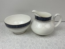 Royal Doulton Sherbrooke Milk Jug & Sugar Bowl ( Tea Size ) Unused Condition 1st