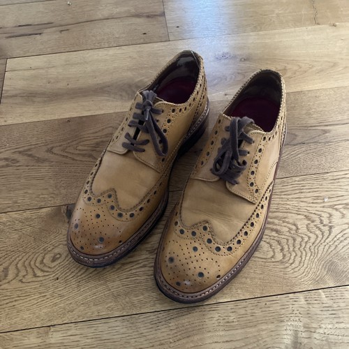 Grenson archie tan leather - archie,