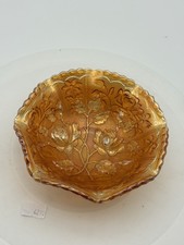 Carnival Amber Glass With
