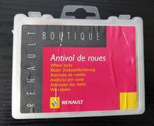 Antivirol de roues - Renault Scenic Wheel Locks: 4 x Nuts 1 x Socket