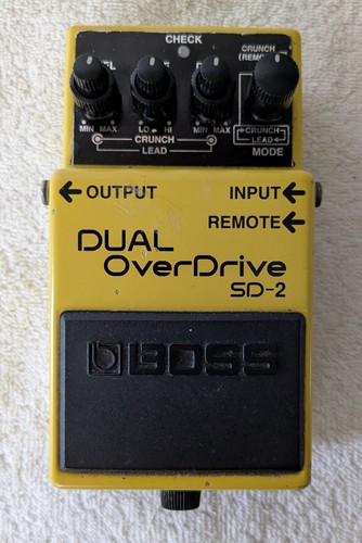 Boss dual overdrive - boss,