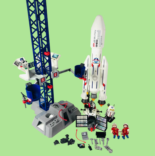 Playmobil space rocket - playmobil, with