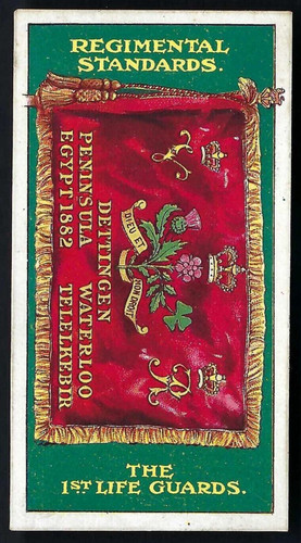 Gallaher regimental colours - gallaher,
