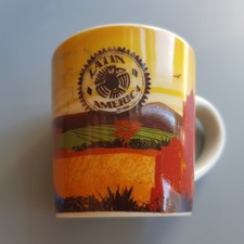 Starbucks Latin America Espresso Ceramic Coffee Cup 3oz Rare 2009 Country Art