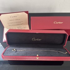 CARTIER Bracelet Sweet Trinity K18 Pink Gold K18 White Gold With Case & Receipt