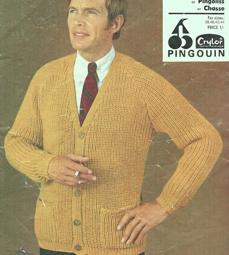 Pingouin 825 man v neck - 825:,